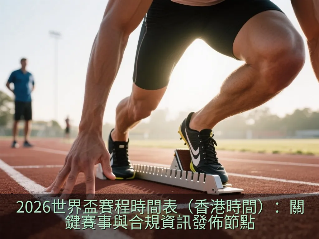 2026世界盃賽程時間表（香港時間）：關鍵賽事與合規資訊發佈節點